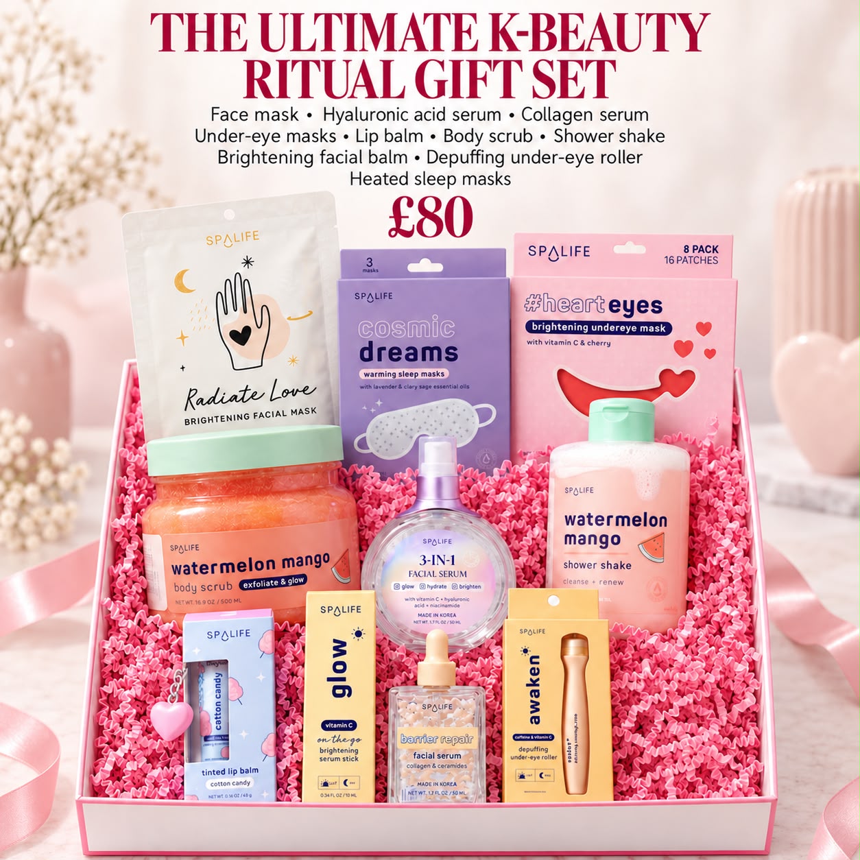 The Ultimate K-Beauty Ritual Gift Set Serenity healing gifts